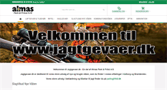 Desktop Screenshot of jagtgevaer.dk